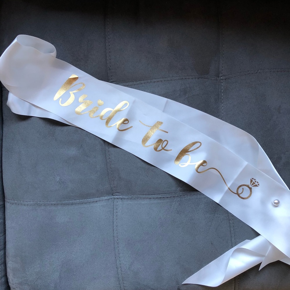 Bride to Be Sash